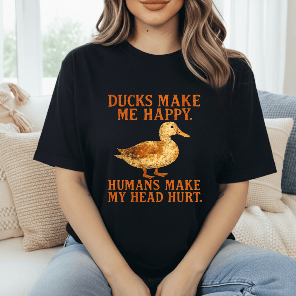 Ducks Make Me Happy T-Shirt