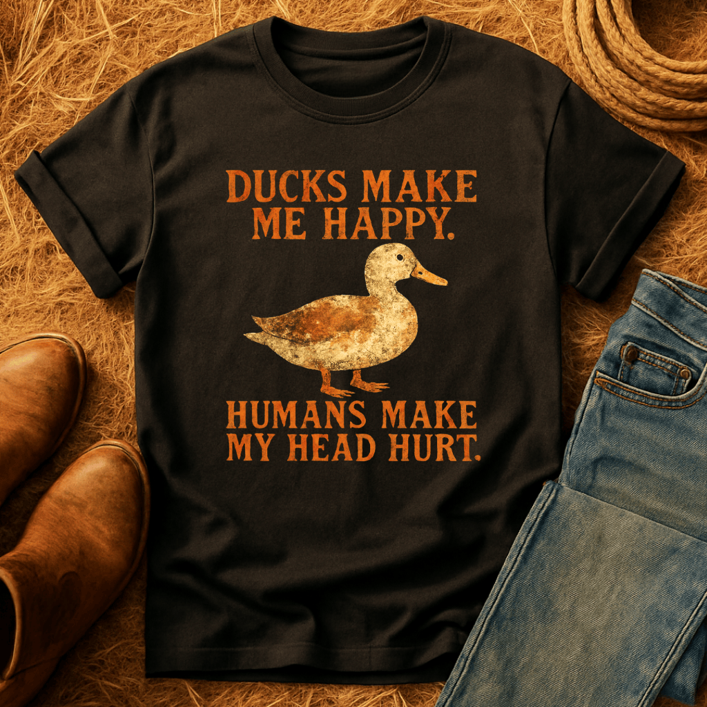 Ducks Make Me Happy T-Shirt