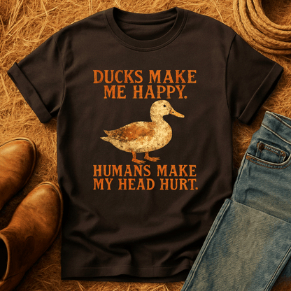 Ducks Make Me Happy T-Shirt