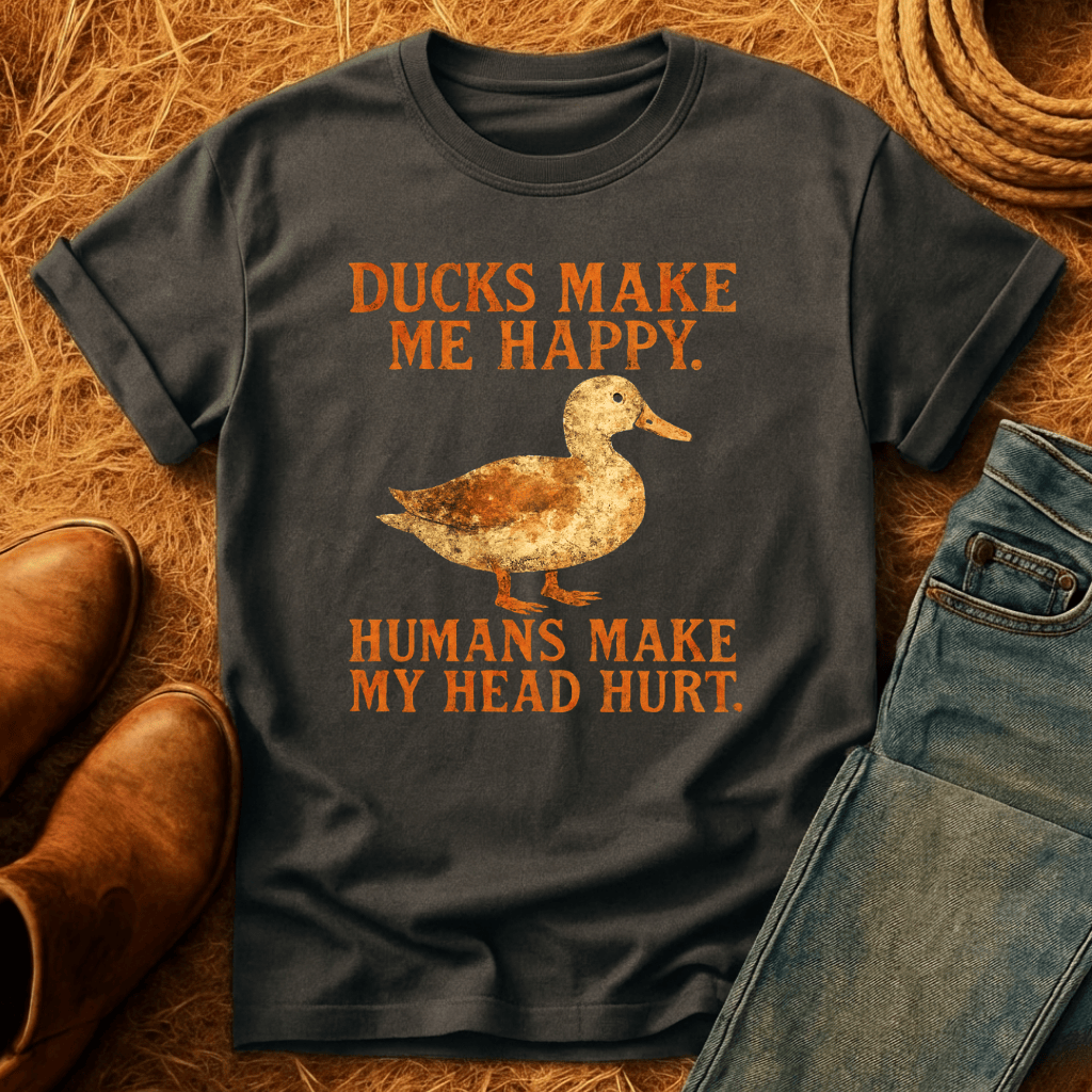 Ducks Make Me Happy T-Shirt