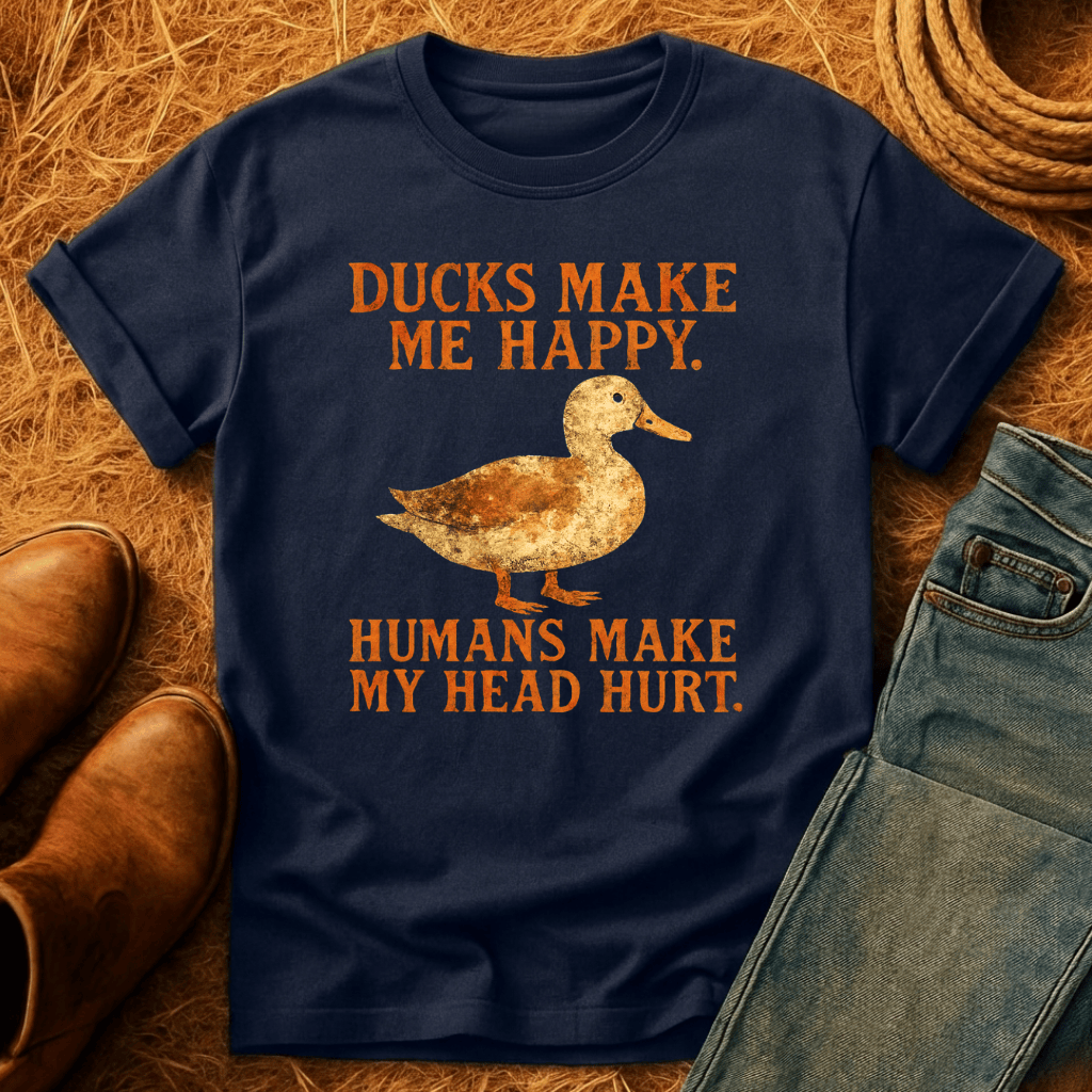 Ducks Make Me Happy T-Shirt