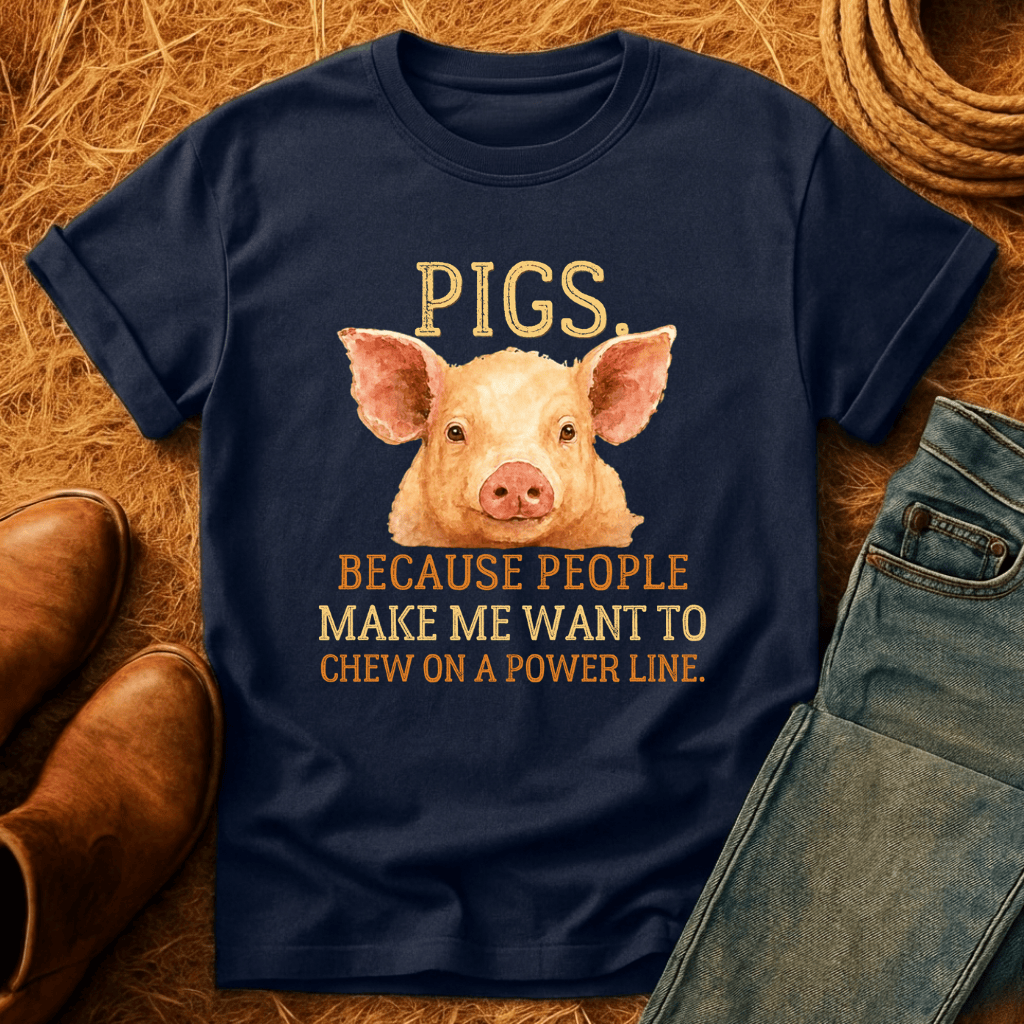 Pigs Instead Of People T-Shirt