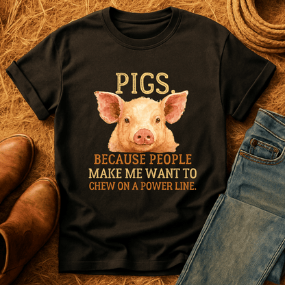 Pigs Instead Of People T-Shirt