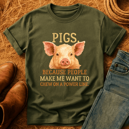 Pigs Instead Of People T-Shirt