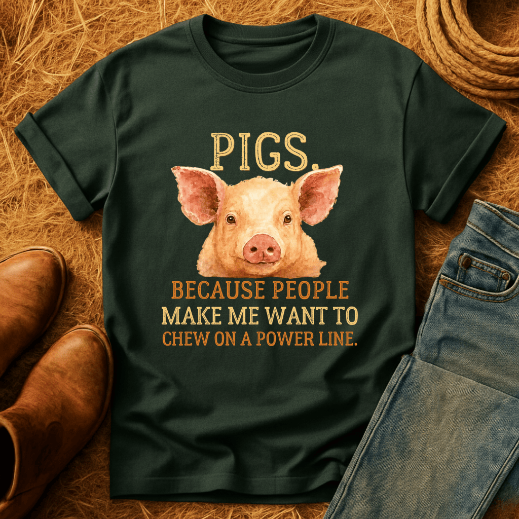 Pigs Instead Of People T-Shirt