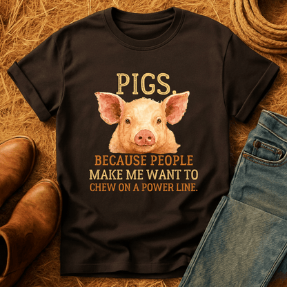 Pigs Instead Of People T-Shirt