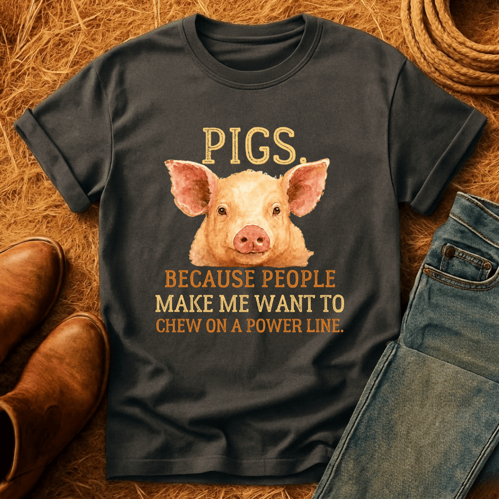 Pigs Instead Of People T-Shirt