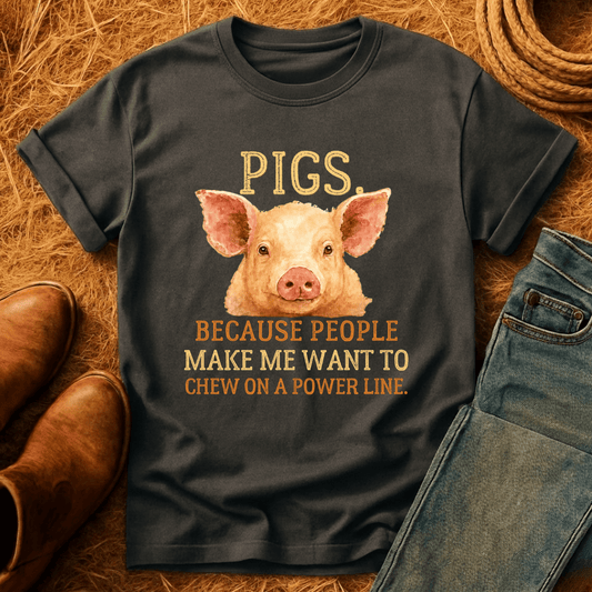 Pigs Instead Of People T-Shirt