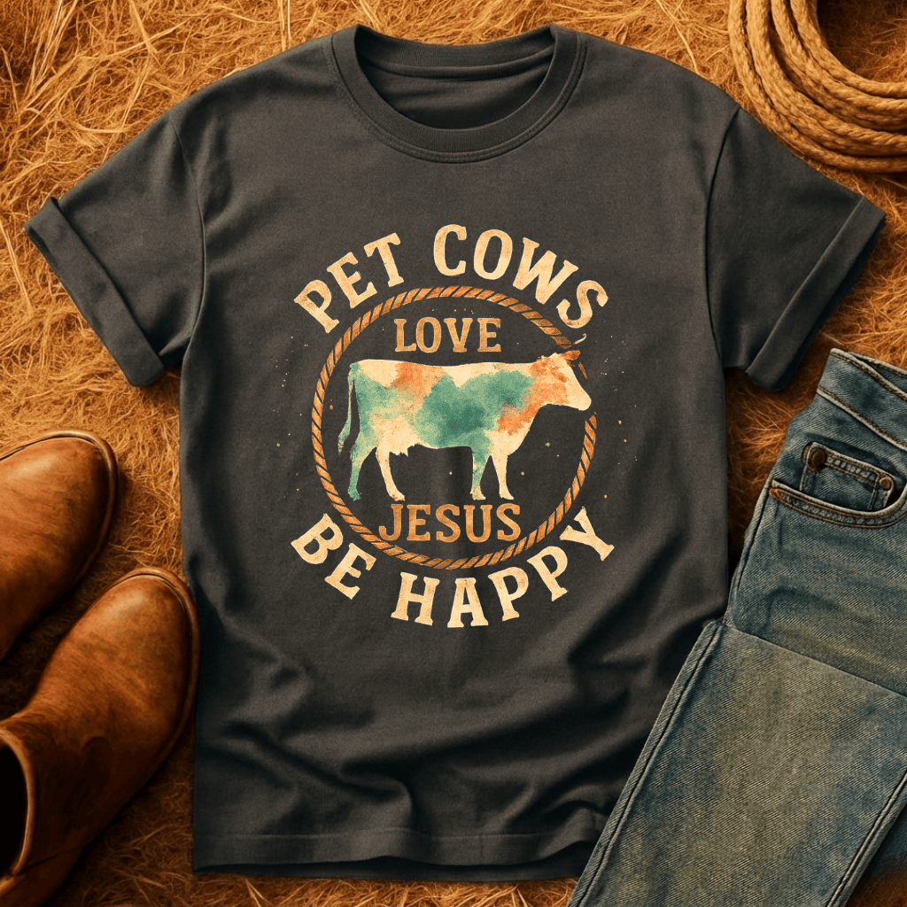 Pet Cows & Love Jesus T-Shirt