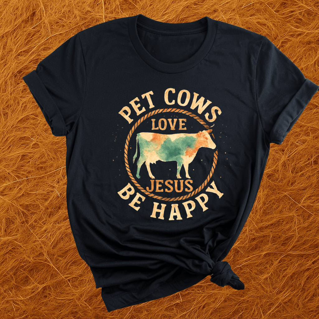 Pet Cows & Love Jesus T-Shirt