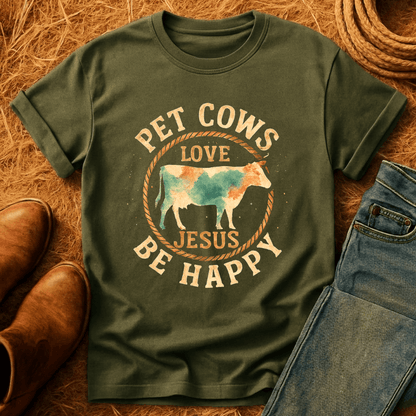 Pet Cows & Love Jesus T-Shirt