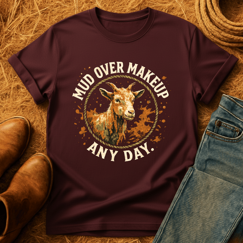 Mud Over Makeup Goats T-Shirt